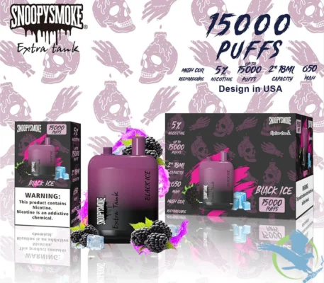 Snoopy Smoke Black Ice